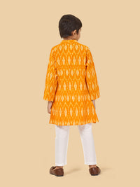 Boys Traditional Cotton Kurta Pyjama Set