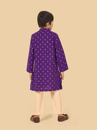 Boys Ethnic Kurta Pyjama Set