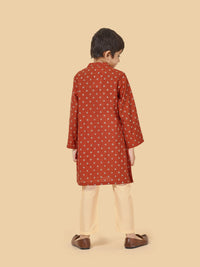 Boys Ethnic Kurta Pyjama Set
