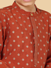 Boys Ethnic Kurta Pyjama Set