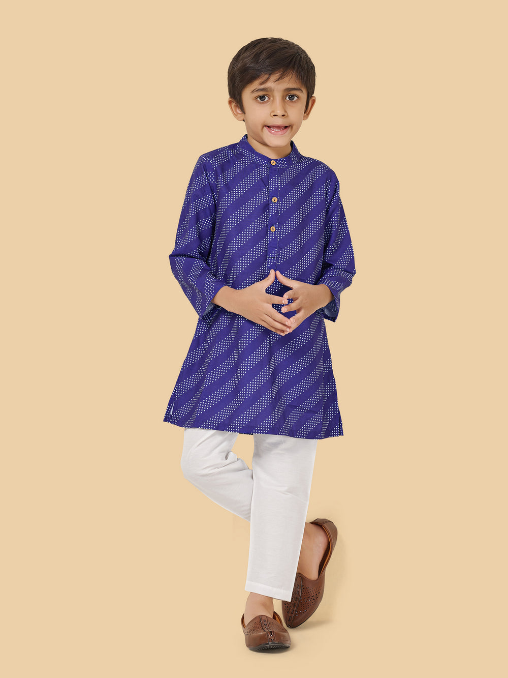 Boys Ethnic Kurta Pyjama Sett