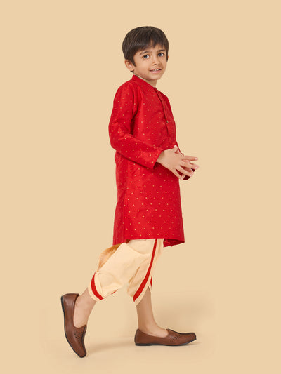 Boys Festive Kurta Dhoti Set