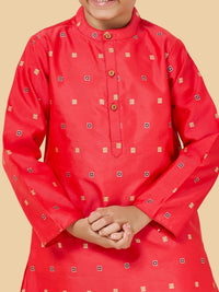 Boys Ethnic Kurta Dhoti Set