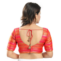 Brocade Karori Cut Multi Blouse