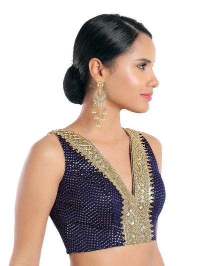 Sequence Lace Sleeveless Blouse