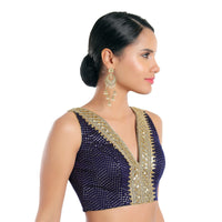 Sequence Lace Sleeveless Blouse
