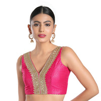 Sequence Lace Sleeveless Blouse