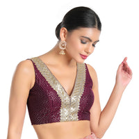 Sequence Lace Sleeveless Blouse
