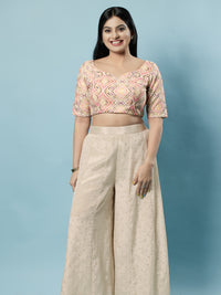 Shifli Printed Paan Neck Blouse
