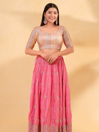 Armhole Cut Sequence Embroidery Elbow Blouse