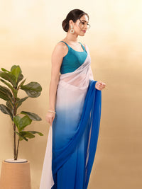 Vamas Tafetta Silk Round Neck Thin Strap Sleeveless Blouse