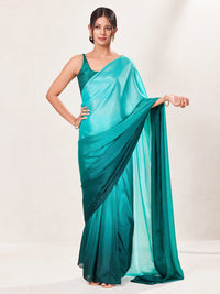 Vamas Tafetta Silk Round Neck Thin Strap Sleeveless Blouse