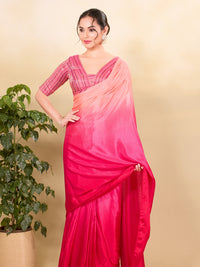 Multi Brocade Waist Yoke Cut Blouse