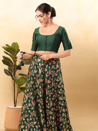 Vamas Flexible Side Stretch Comfort Fit Taffeta Silk Blouse