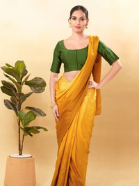 Vamas Flexible Side Stretch Comfort Fit Taffeta Silk Blouse