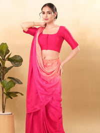 Vamas Flexible Side Stretch Comfort Fit Taffeta Silk Blouse
