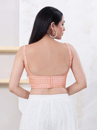 Shifli Round Neck Sleeveless Blouse