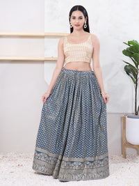 Shifli Round Neck Sleeveless Blouse