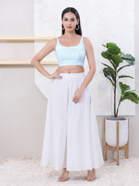 Shifli Round Neck Sleeveless Blouse