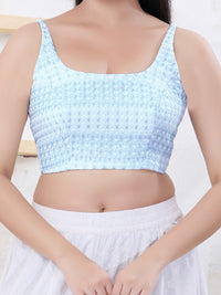 Shifli Round Neck Sleeveless Blouse