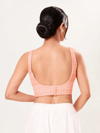 Shifli Round Neck Sleeveless Blouse