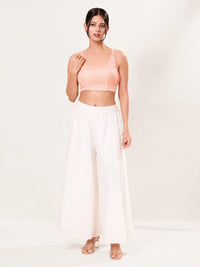 Shifli Round Neck Sleeveless Blouse