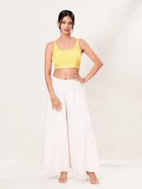 Shifli Round Neck Sleeveless Blouse