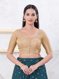 Crush Tissue Border Blouse