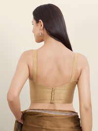 Dupion Silk Plain Spegetti Blouse