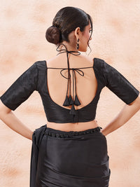 Masaba Inspired Plain Silk Blouse