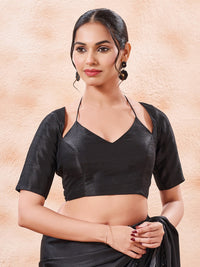 Masaba Inspired Plain Silk Blouse