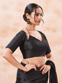 Masaba Inspired Plain Silk Blouse