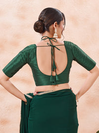 Masaba Inspired Plain Silk Blouse