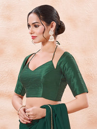 Masaba Inspired Plain Silk Blouse