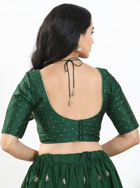 Masaba Inspired Zari Silk Butti Blouse