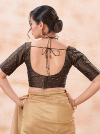 Masaba Inspired Zari Silk Butti Blouse