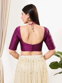 Masaba Inspired Zari Silk Butti Blouse