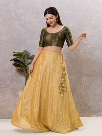 Tissue Butti Round Elbow Blouse