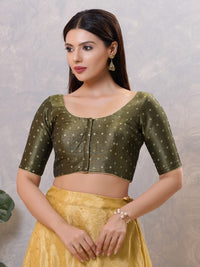 Tissue Butti Round Elbow Blouse