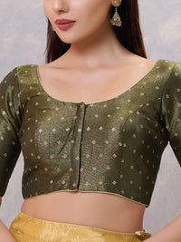Tissue Butti Round Elbow Blouse