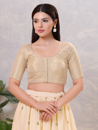 Tissue Butti Round Elbow Blouse