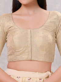 Tissue Butti Round Elbow Blouse