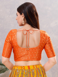 Tissue Butti Round Elbow Blouse