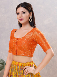 Tissue Butti Round Elbow Blouse