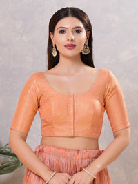 Tissue Butti Round Elbow Blouse