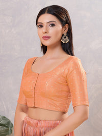 Tissue Butti Round Elbow Blouse