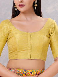 Tissue Butti Round Elbow Blouse