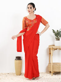Multi Brocade Butti With Yoke Blouse