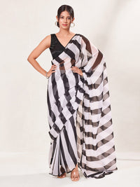 Gajji Silk Essential V Neck Sleeveless Blouse