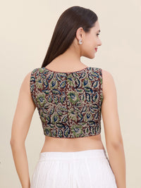 Kalamkari Sleeveless Blouse
